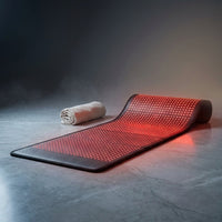1440 Leds Red Infrared Light Therapy Mat 660Nm850Nm near Infrared Light Device Large Pad 76"X 24"For Body Pain Relief Power 160W — Studio Shot