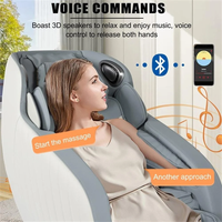 Zero Gravity Massage Chair Built to Enhance Recovery, 3D Programmable Technology, Heat Therapy, Bluetooth Speakers