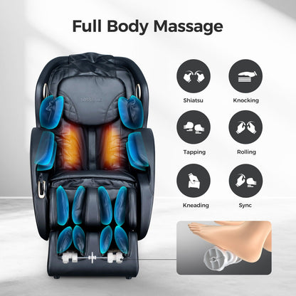 3D Zero Gravity Massage Chair with Full Body Shiatsu