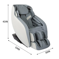 Zero Gravity Massage Chair Built to Enhance Recovery, 3D Programmable Technology, Heat Therapy, Bluetooth Speakers