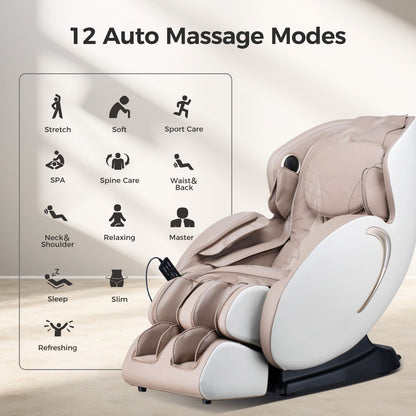 3D Zero Gravity Massage Chair with Full Body Shiatsu