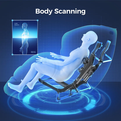 3D Zero Gravity Massage Chair with Full Body Shiatsu