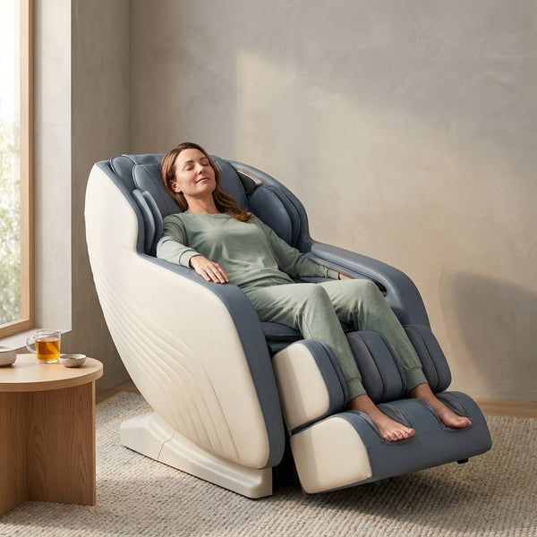 Zero Gravity Massage Chair Built to Enhance Recovery, 3D Programmable Technology, Heat Therapy, Bluetooth Speakers