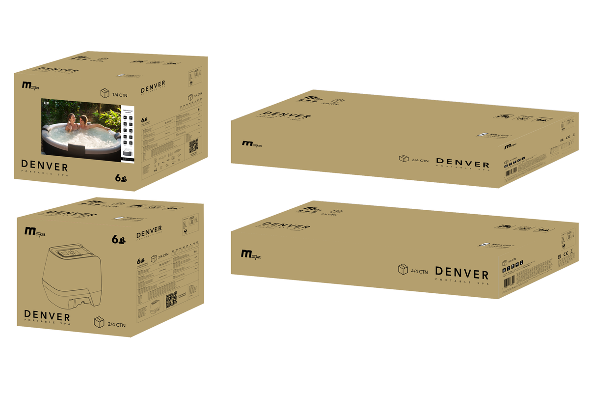 MSPA-DENVER Frame Series Rigid Hot Tub & Spa