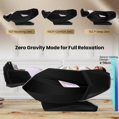 Kenzo 41-7D Dual Roller System Flexible Track Zero Gravity Full Body Massage Chair