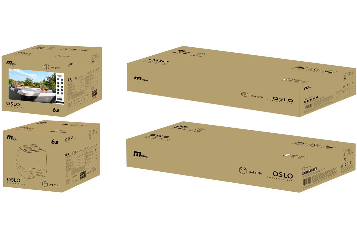 MSPA-OSLO Rigid Hot Tub & Spa