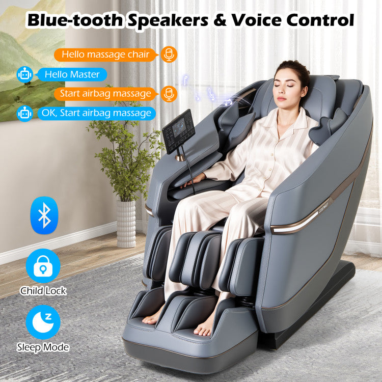 Relaxation 48 Zero Gravity Full Body Massage Chair with 16 Air Bags