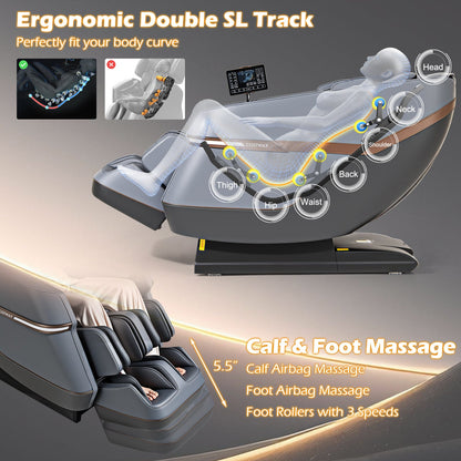 Relaxation 48 Zero Gravity Full Body Massage Chair with 16 Air Bags
