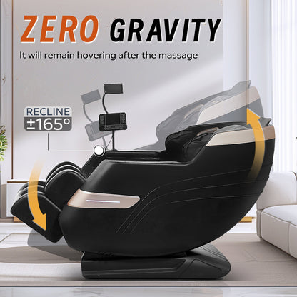 Zero-Gravity Massage Chair with 10 Massage Rollers